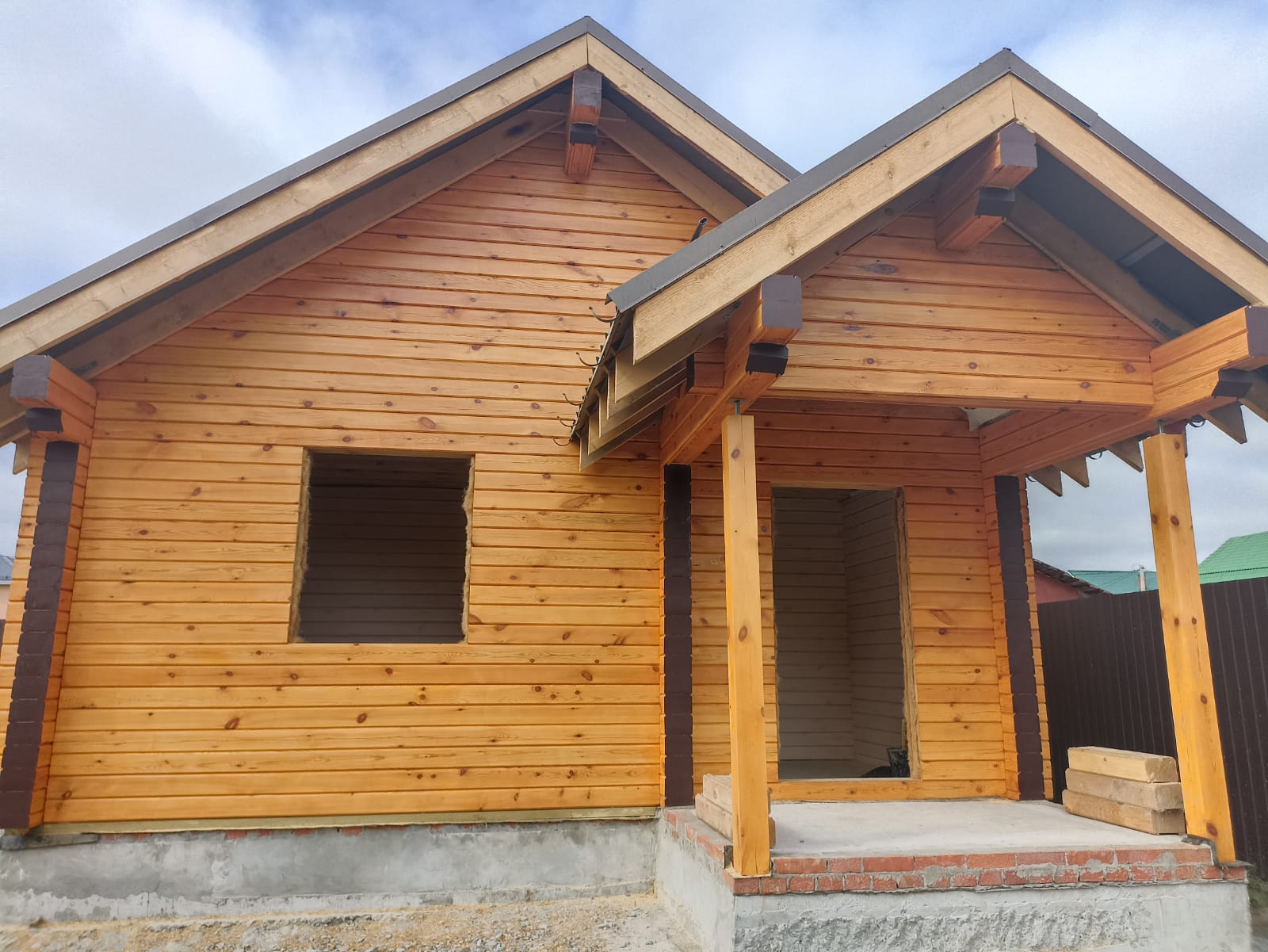 Дом из бруса